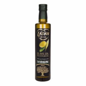 روغن زیتون بکر درجه یک لادن طلایی 500 میلی لیتر