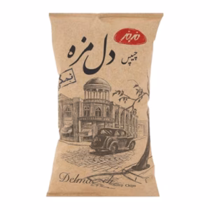 چیپس دل مزه نمکی مزمز 180 گرم