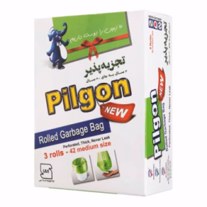 کیسه زباله 3 رولی متوسط پیلگون 42 عدد
