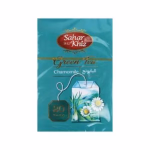 چای سبز کیسه ای بابونه سحرخیز بسته 20 عددی