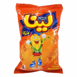 اسنک پنیری فنری لینا 135 گرمی